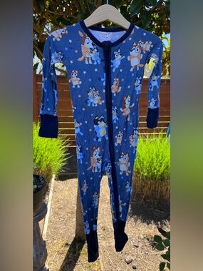 PLAY Little Sleepies Bluey footie 6-12 months